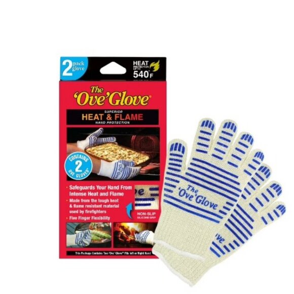 The 'Ove' Glove 2-Pack - Superior Hand Protection from Heat and Flame - yellow w - Picture 1 of 6